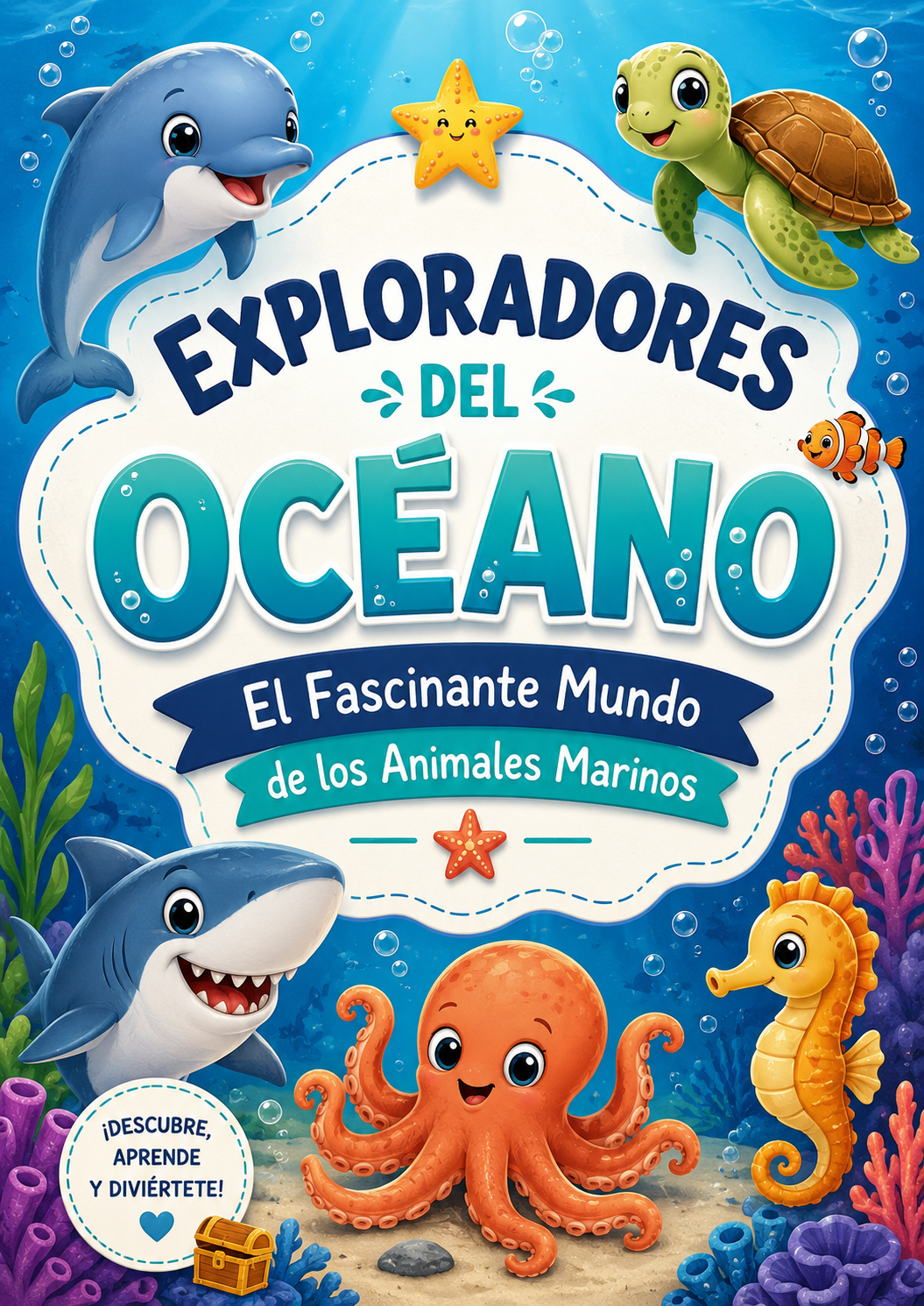 Guía Educativa Infantil: "El Fascinante Mundo de los Animales Marinos"