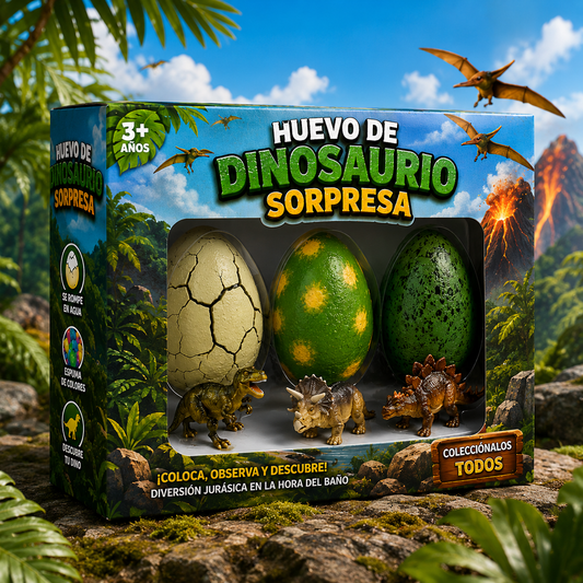 Huevos Mágicos Con Sorpresa Dino En Su Interior